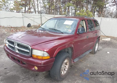 2003 Dodge Durango Slt z USA, uszkodzony, nr VIN 1D4HS48N13F543401